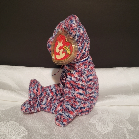 Vintage Beanie Baby 'USA' July 4, 2000 - Picture 2 of 6